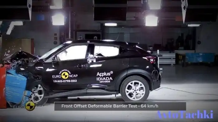 Nissan Juke краш тест