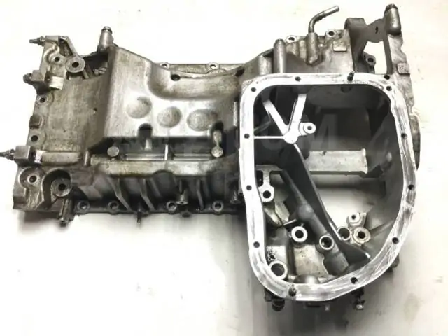 What is an engine crankcase in a car?