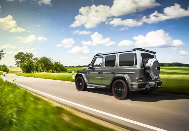 Mercedes-AMG G 63 стал снарядом