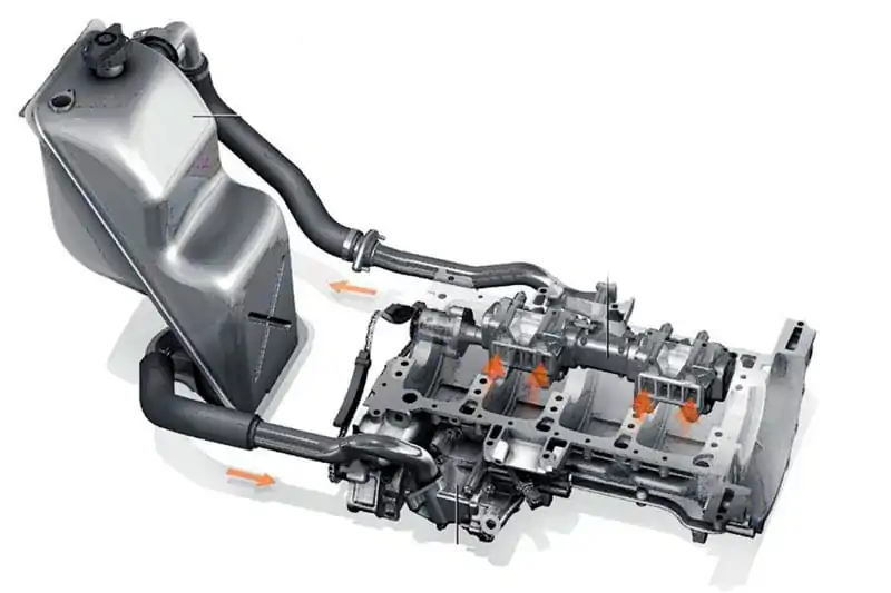 What is an engine crankcase in a car?