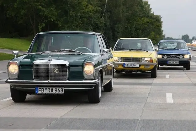 Тест драйв Audi 100 LS, Mercedes 230, NSU Ro 80: революция и карьера