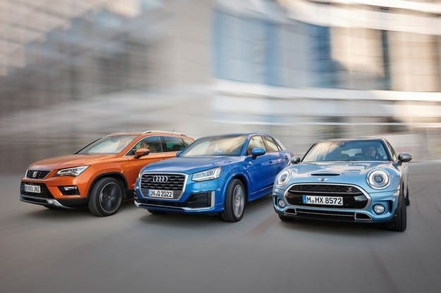 Тест драйв Audi Q2, Mini Clubman и Seat Ateca: между внедорожником и универсалом