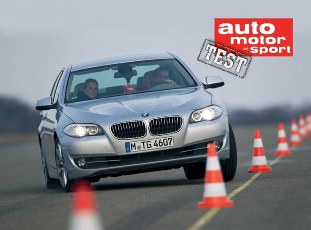 Тест драйв BMW 530d: пятое измерение