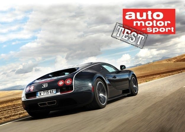 Тест драйв Bugatti Veyron 16.4 Super Sport: чем больше, тем больше