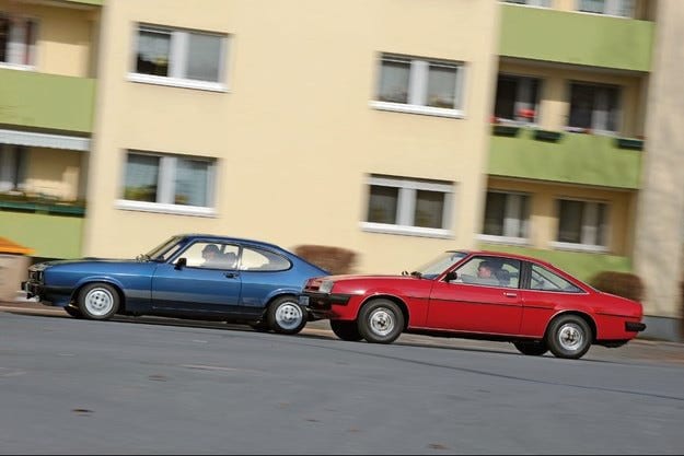 Ford Capri 2.3 S и Opel Manta 2.0 L: Рабочий класс