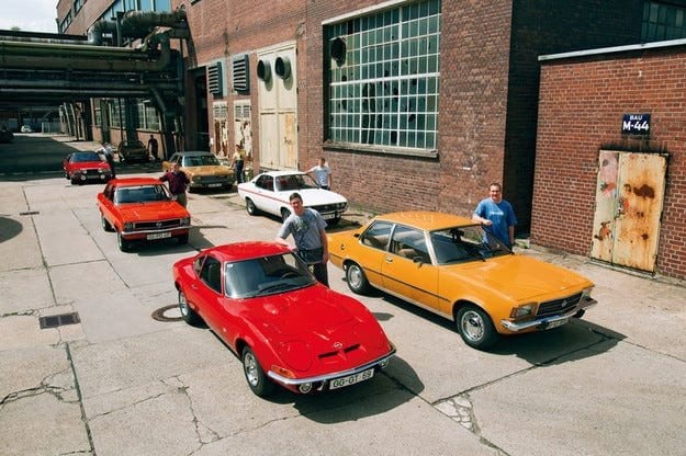 Когда Opel был №1: Семь моделей 70-х годов