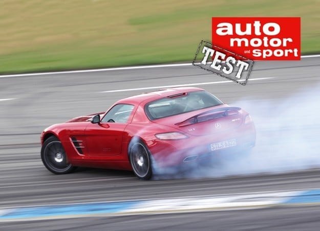 Тест драйв Mercedes SLS AMG: без огня!