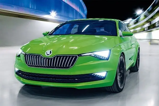 Тест драйв Skoda Vision C: смелость и красота