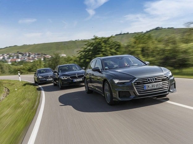 Тест драйв универсалы Audi, BMW и Mercedes: Elite, большие, дизельные