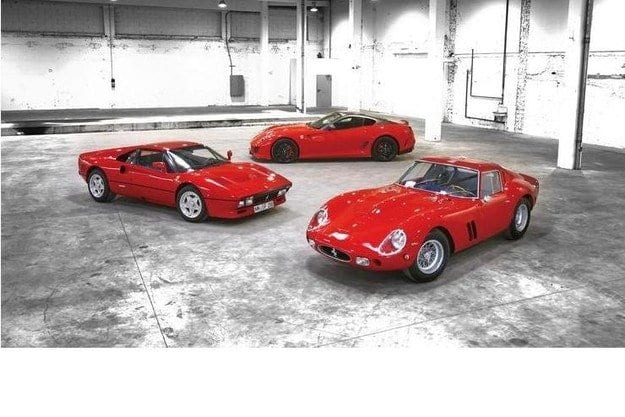 Все модели Ferrari GTO: чудесный красный