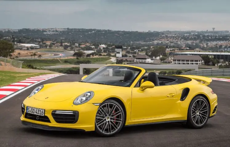 Porsche 911 Turbo Cabriolet  2016