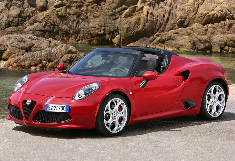 Alfa Romeo 4C Spider 2015