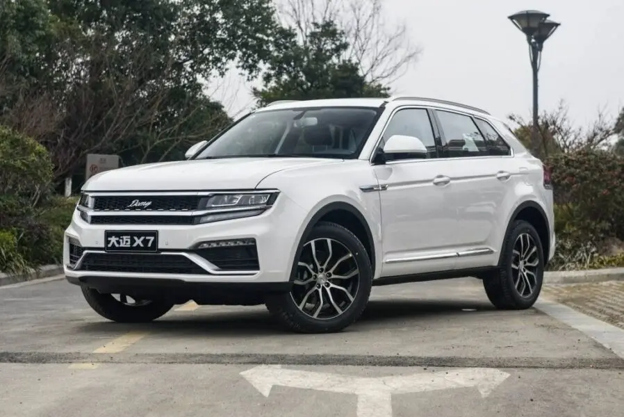 Zotye Domy X7 2017