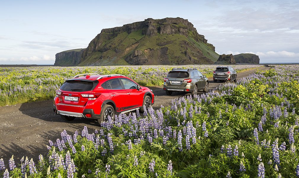 Тест-драйв Subaru XV в Исландии