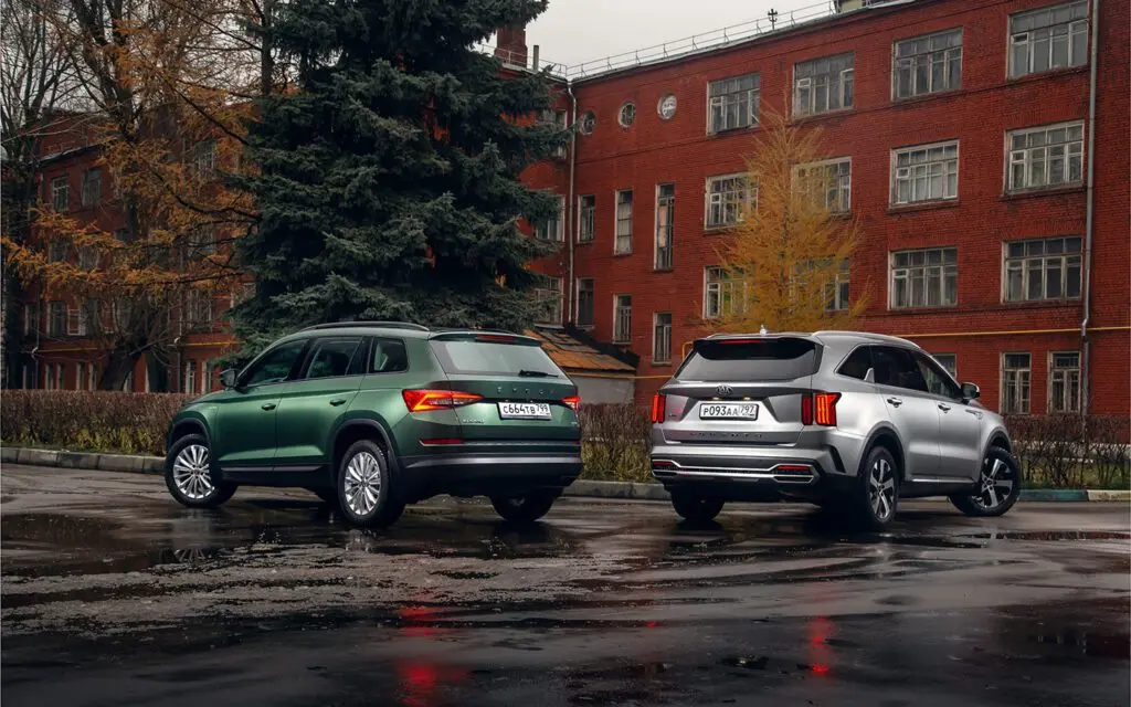 Proovisõit Kia Sorento ja Skoda Kodiaq