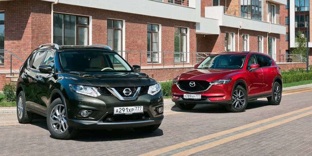 Тест-драйв Mazda CX-5 против Nissan X-Trail