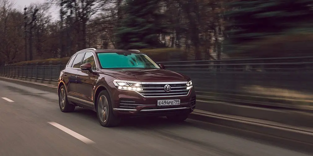 Тест-драйв VW Tiguan R-line