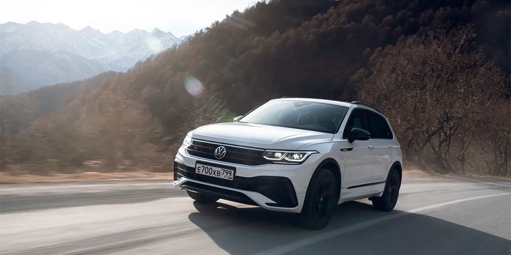 Тест-драйв Volkswagen Tiguan 2021 в горах: сравниваем моторы 2.0 и 1.4